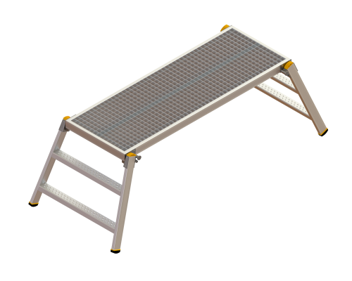 Gitterrost-Montageplattform